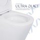 Унітаз-компакт Qtap Scorpio безободковий Ultra Quiet з сидінням Soft-close QT14226088AW