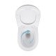 Унітаз підвісний Qtap Jay безободковий Ultra Quiet з сидінням Soft-close QT07335177W