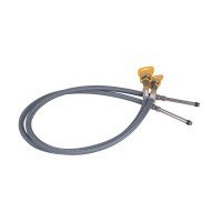 SD FORTE Шланг для воды, NYLON   М10*80 см длинный (пара)   SF390W80L