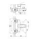 Смеситель для ванны Brinex 35C 006N Смеситель для ванны Brinex 35C 006N
