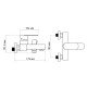 Смеситель для ванны Lidz Arrow 0061 (c душевым гарнитуром) (k35) LDARR0061CRM44956 Chrome Смеситель для ванны Lidz Arrow 0061 (c душевым гарнитуром) (k35) LDARR0061CRM44956 Chrome
