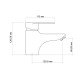 Смеситель для раковины Lidz Tani 001F1 (k40) LDTAN001F1CRM44957 Chrome Смеситель для раковины Lidz Tani 001F1 (k40) LDTAN001F1CRM44957 Chrome
