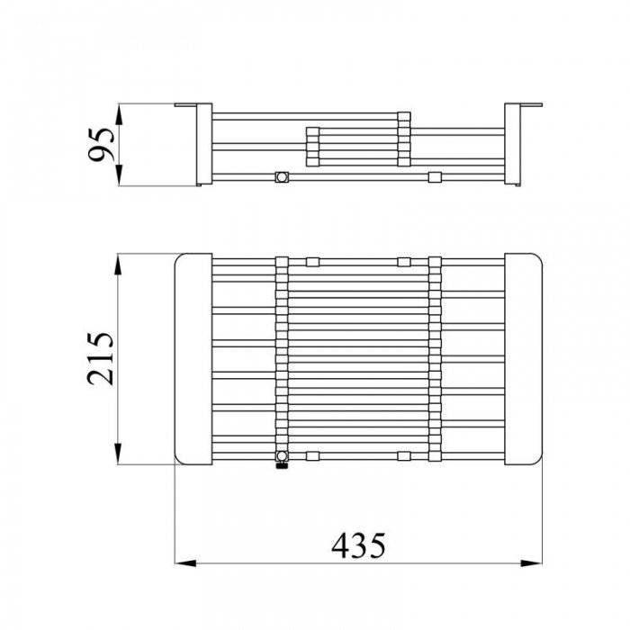 Кошик для мийки Lidz K01B