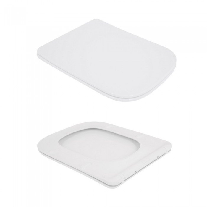 Унитаз подвесной Qtap Crow безободковый с сиденьем Soft-close QT05335171W Унитаз подвесной Qtap Crow безободковый с сиденьем Soft-close QT05335171W
