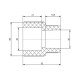 Муфта PPR Blue Ocean 40х32 редукционная