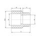 Муфта PPR Blue Ocean 63х20 редукционная