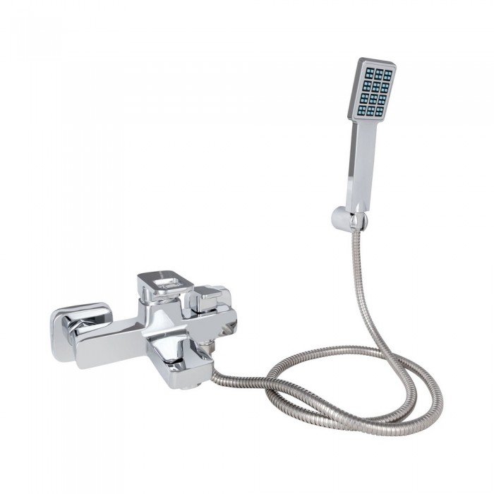 Смеситель для ванны Lidz Wawel 006 (c душевым гарнитуром) (k35) LDWAW006CRM45388 Chrome Смеситель для ванны Lidz Wawel 006 (c душевым гарнитуром) (k35) LDWAW006CRM45388 Chrome
