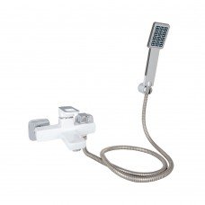 Смеситель для ванны Lidz Wawel 006 (c душевым гарнитуром) (k35) LDWAW006WHI45398 White Смеситель для ванны Lidz Wawel 006 (c душевым гарнитуром) (k35) LDWAW006WHI45398 White