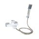 Смеситель для ванны Lidz Wawel 006 (c душевым гарнитуром) (k35) LDWAW006WHI45398 White Смеситель для ванны Lidz Wawel 006 (c душевым гарнитуром) (k35) LDWAW006WHI45398 White