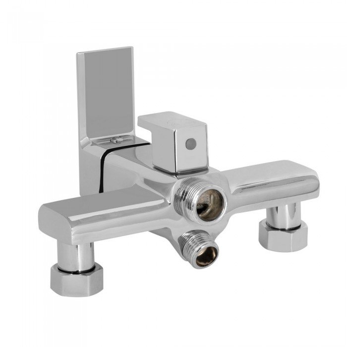 Смеситель для ванны Lidz Dozorca 005 с поворотным изливом (c душевым гарнитуром) (k35) LDDOZ005CRM45405 Chrome