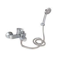 Смеситель для ванны Lidz Wieza 006 (c душевым гарнитуром) (k35) LDWIE006CRM45410 Chrome Смеситель для ванны Lidz Wieza 006 (c душевым гарнитуром) (k35) LDWIE006CRM45410 Chrome