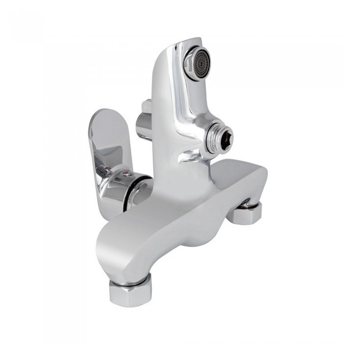 Смеситель для ванны Lidz Wieza 006 (c душевым гарнитуром) (k35) LDWIE006CRM45410 Chrome Смеситель для ванны Lidz Wieza 006 (c душевым гарнитуром) (k35) LDWIE006CRM45410 Chrome