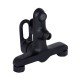 Змішувач для ванни Lidz Latwa 006 (з душовим гарнітуром) (k35) LDLAT006BLA45419 Black Змішувач для ванни Lidz Latwa 006 (з душовим гарнітуром) (k35) LDLAT006BLA45419 Black