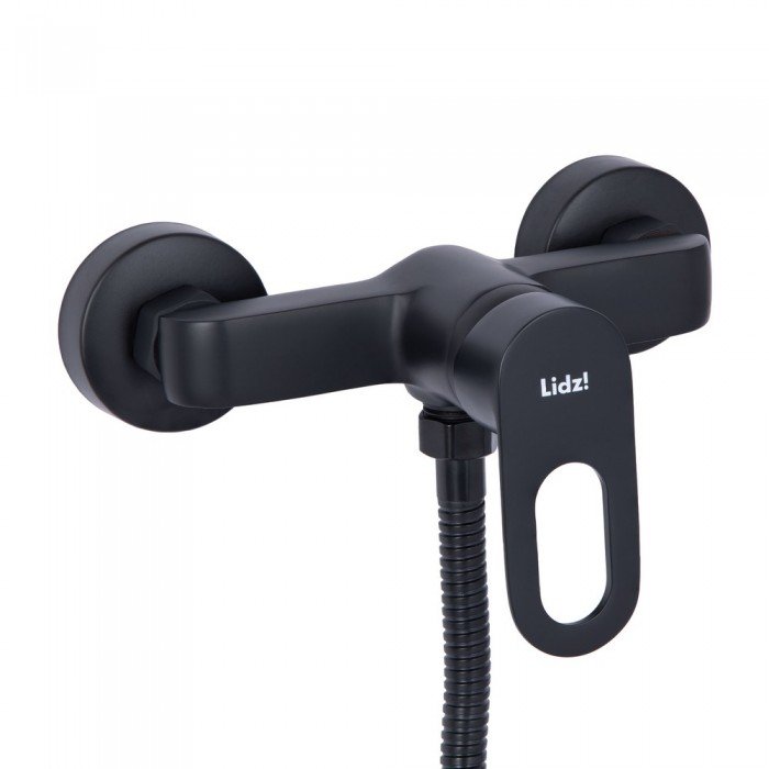 Смеситель для душа Lidz Latwa 010 (с душевым гарнитуром) (k40) LDLAT010BLA45421 Black Смеситель для душа Lidz Latwa 010 (с душевым гарнитуром) (k40) LDLAT010BLA45421 Black