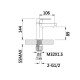 Смеситель для раковины Lidz Latwa 001 (k35) LDLAT001WHI45423 White Смеситель для раковины Lidz Latwa 001 (k35) LDLAT001WHI45423 White