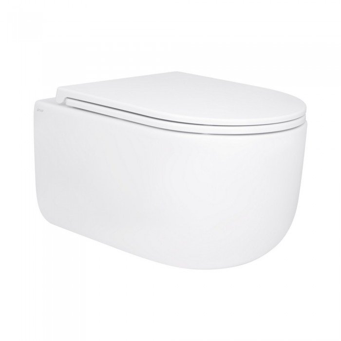 Унитаз подвесной Qtap Taurus безободковый с сиденьем Soft-close QT2433084EUQW Унитаз подвесной Qtap Taurus безободковый с сиденьем Soft-close QT2433084EUQW