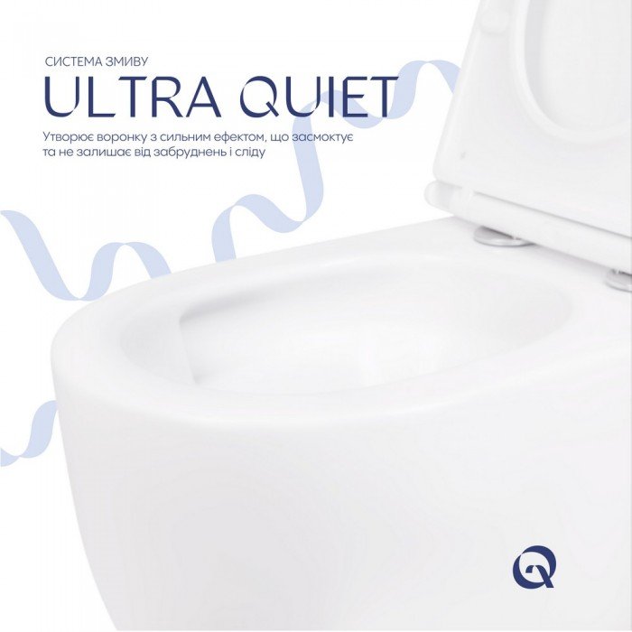 Унитаз подвесной Qtap Taurus безободковый с сиденьем Soft-close QT2433084EUQW Унитаз подвесной Qtap Taurus безободковый с сиденьем Soft-close QT2433084EUQW
