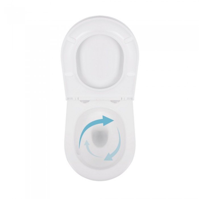 Унитаз подвесной Qtap Taurus безободковый с сиденьем Soft-close QT2433084EUQW Унитаз подвесной Qtap Taurus безободковый с сиденьем Soft-close QT2433084EUQW