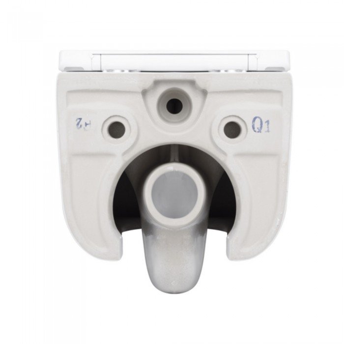 Унитаз подвесной Qtap Taurus безободковый с сиденьем Soft-close QT2433084EUQW Унитаз подвесной Qtap Taurus безободковый с сиденьем Soft-close QT2433084EUQW