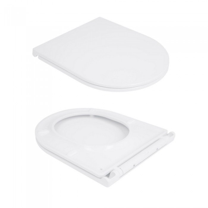 Унитаз подвесной Qtap Taurus безободковый с сиденьем Soft-close QT2433084EUQW Унитаз подвесной Qtap Taurus безободковый с сиденьем Soft-close QT2433084EUQW