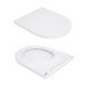 Унитаз подвесной Qtap Taurus безободковый с сиденьем Soft-close QT2433084EUQW Унитаз подвесной Qtap Taurus безободковый с сиденьем Soft-close QT2433084EUQW