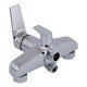 Смеситель для ванны Qtap Stenava New с поворотным изливом (c душевым гарнитуром) QTSTE2601CRM45536 Chrome Смеситель для ванны Qtap Stenava New с поворотным изливом (c душевым гарнитуром) QTSTE2601CRM45536 Chrome