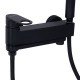 Смеситель для ванны Qtap Jay с поворотным изливом (c душевым гарнитуром) QTJAY260BLM45548 Black Matt Смеситель для ванны Qtap Jay с поворотным изливом (c душевым гарнитуром) QTJAY260BLM45548 Black Matt