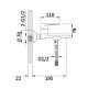 Смеситель для ванны Qtap Jay (c душевым гарнитуром) QTJAY259CRW45553 Chrome/White Смеситель для ванны Qtap Jay (c душевым гарнитуром) QTJAY259CRW45553 Chrome/White