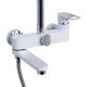 Душова система універсальна Qtap Jay на три споживача (з виливом) QTJAY111CRW45555 Chrome/White Душова система універсальна Qtap Jay на три споживача (з виливом) QTJAY111CRW45555 Chrome/White