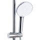 Душова система універсальна Qtap Jay на три споживача (з виливом) QTJAY111CRW45555 Chrome/White Душова система універсальна Qtap Jay на три споживача (з виливом) QTJAY111CRW45555 Chrome/White