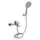 Смеситель для ванны Qtap Leo New (c душевым гарнитуром) QTLEO259CRM45563 Chrome Смеситель для ванны Qtap Leo New (c душевым гарнитуром) QTLEO259CRM45563 Chrome