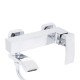 Змішувач для ванни Qtap Swan Cascada з поворотним виливом (з душовим гарнітуром) QTSWA260CRM45565 Chrome Змішувач для ванни Qtap Swan Cascada з поворотним виливом (з душовим гарнітуром) QTSWA260CRM45565 Chrome
