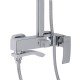 Душевая система универсальная Qtap Swan Cascada на три потребителя (с изливом) QTSWA111CRM45566 Chrome Душевая система универсальная Qtap Swan Cascada на три потребителя (с изливом) QTSWA111CRM45566 Chrome