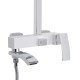 Душевая система универсальная Qtap Swan Cascada на три потребителя (с изливом) QTSWA111CRW45570 Chrome/White Душевая система универсальная Qtap Swan Cascada на три потребителя (с изливом) QTSWA111CRW45570 Chrome/White
