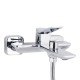 Смеситель для ванны Qtap Presto (c душевым гарнитуром) QTPRE259CRM45574 Chrome Смеситель для ванны Qtap Presto (c душевым гарнитуром) QTPRE259CRM45574 Chrome