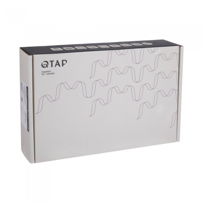 Смеситель для раковины Qtap Presto высокий QTPRE269GRP45582 Graphite