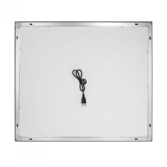 Зеркало Qtap Mideya 800х700 с LED-подсветкой Touch, с антизапотеванием, с диммером QT2078NCF8070W