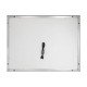 Зеркало Qtap Mideya 900х700 с LED-подсветкой Touch, с антизапотеванием, с диммером QT2078NCF9070W