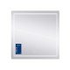 Зеркало Qtap Mideya 800x800 с LED-подсветкой Touch, с антизапотеванием, диммером QT2078NCF8080W