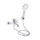 Смеситель для ванны Qtap Cardinal (c душевым гарнитуром) QTCAR259CRM45656 Chrome Смеситель для ванны Qtap Cardinal (c душевым гарнитуром) QTCAR259CRM45656 Chrome