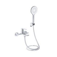 Смеситель для ванны Qtap Taurus (c душевым гарнитуром) QTTAU259CRM45661 Chrome Смеситель для ванны Qtap Taurus (c душевым гарнитуром) QTTAU259CRM45661 Chrome
