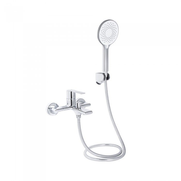 Смеситель для ванны Qtap Taurus (c душевым гарнитуром) QTTAU259CRM45661 Chrome Смеситель для ванны Qtap Taurus (c душевым гарнитуром) QTTAU259CRM45661 Chrome