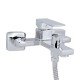 Смеситель для ванны Qtap Gemini (c душевым гарнитуром) QTGEM259CRM45681 Chrome Смеситель для ванны Qtap Gemini (c душевым гарнитуром) QTGEM259CRM45681 Chrome