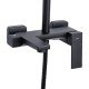 Душова система універсальна Qtap Gemini на три споживача (з виливом) QTGEM111BLM45686 Black Matt Душова система універсальна Qtap Gemini на три споживача (з виливом) QTGEM111BLM45686 Black Matt
