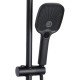 Душова система універсальна Qtap Gemini на три споживача (з виливом) QTGEM111BLM45686 Black Matt Душова система універсальна Qtap Gemini на три споживача (з виливом) QTGEM111BLM45686 Black Matt