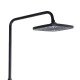 Душова система універсальна Qtap Gemini на три споживача (з виливом) QTGEM111BLM45686 Black Matt Душова система універсальна Qtap Gemini на три споживача (з виливом) QTGEM111BLM45686 Black Matt