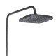 Душова система універсальна Qtap Gemini на три споживача (з виливом) QTGEM111GMB45688 Gunmetal Black PVD Душова система універсальна Qtap Gemini на три споживача (з виливом) QTGEM111GMB45688 Gunmetal Black PVD