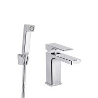 Смеситель для раковины Qtap Gemini (с гигиеническим душем) QTGEM272CRM45689 Chrome Смеситель для раковины Qtap Gemini (с гигиеническим душем) QTGEM272CRM45689 Chrome