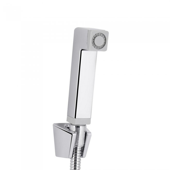 Смеситель для раковины Qtap Gemini (с гигиеническим душем) QTGEM272CRW45691 Chrome/White Смеситель для раковины Qtap Gemini (с гигиеническим душем) QTGEM272CRW45691 Chrome/White