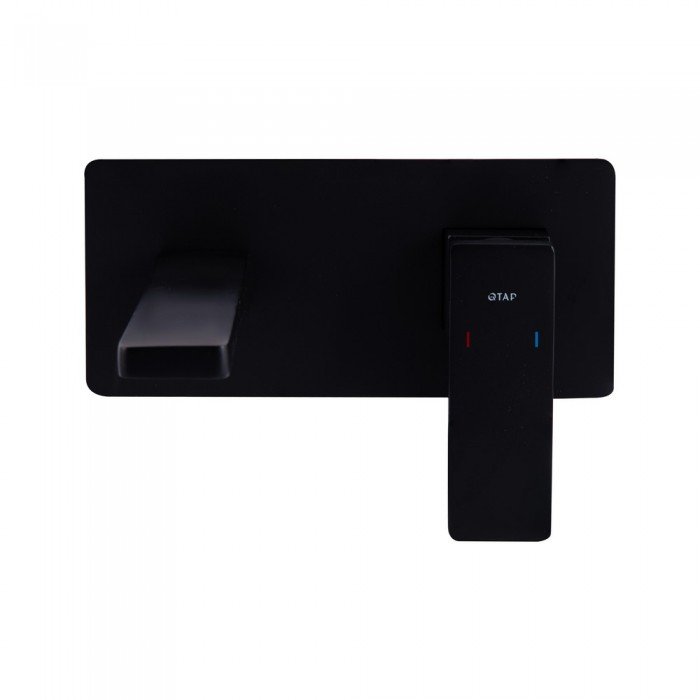 Смеситель для раковины Qtap Gemini скрытого монтажа QTGEM273BLM45694 Black Matt Смеситель для раковины Qtap Gemini скрытого монтажа QTGEM273BLM45694 Black Matt